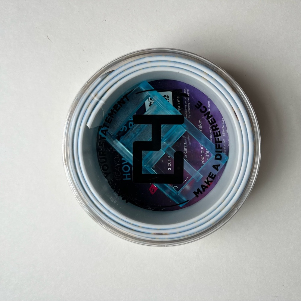 C4 Belt  - Blue Taco Print Design, One Size, NIB - Picture 4 of 7